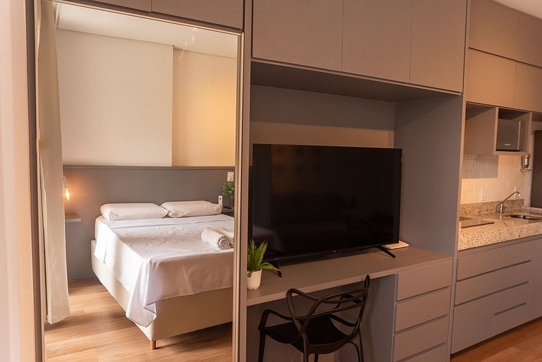 650m da Rodoviária / 400m da UFV e Ar Condicionado